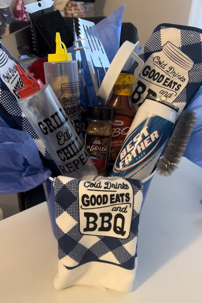 Ultimate BBQ Gift Basket – Grill Master Set in Ice Bucket