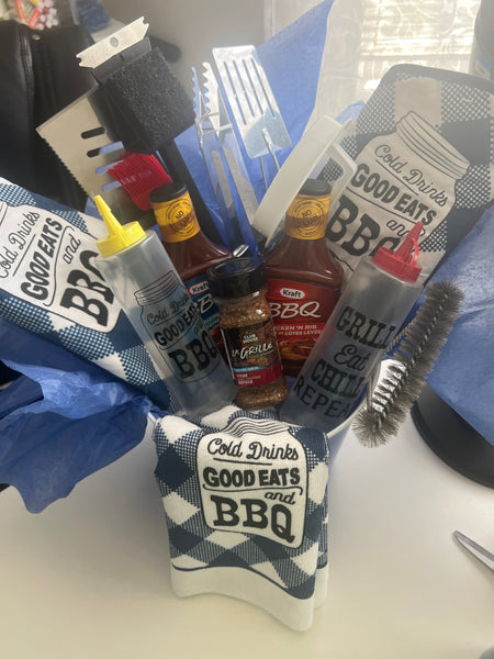 Ultimate BBQ Gift Basket – Grill Master Set in Ice Bucket