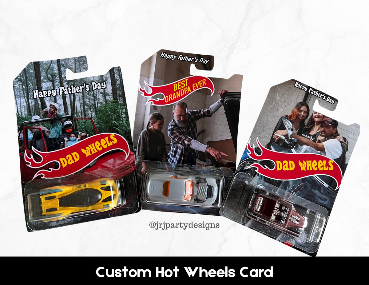 Custom hot wheels card shop