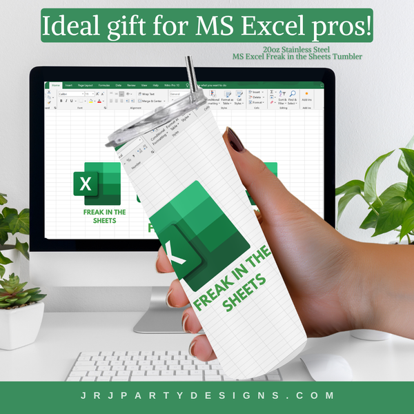 Funny Accountant Tumbler – Freak In The Sheets 20oz Stainless Steel Cup
Excel Lover Gift – Office Humor Tumbler for Spreadsheet Pros
Freak In The Sheets Tumbler – Funny Gift for Accountants & MS Excel Users
20oz Stainless Steel Tumbler – Office Gift for Data Analysts & CPAs
Funny Work Tumbler – Excel Spreadsheet Lover Cup for Office Desk
Accountant Gift Idea – Insulated Coffee Tumbler for Spreadsheet Nerds
Freak In The Sheets Mug – Funny Excel Gift for Financial Analysts
Excel Spreadsheet Expert Gift – Acco