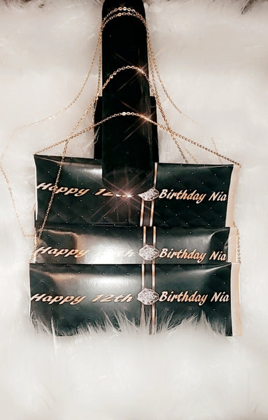 Custom Chocolate Bar Purse