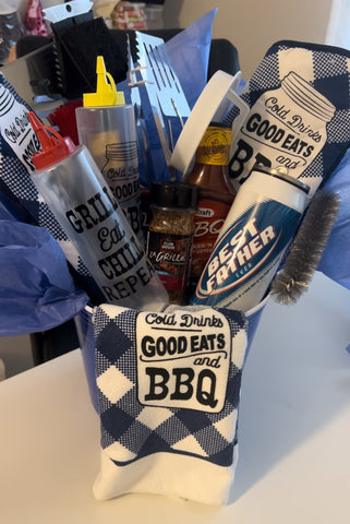 Ultimate BBQ Gift Basket – Grill Master Set in Ice Bucket