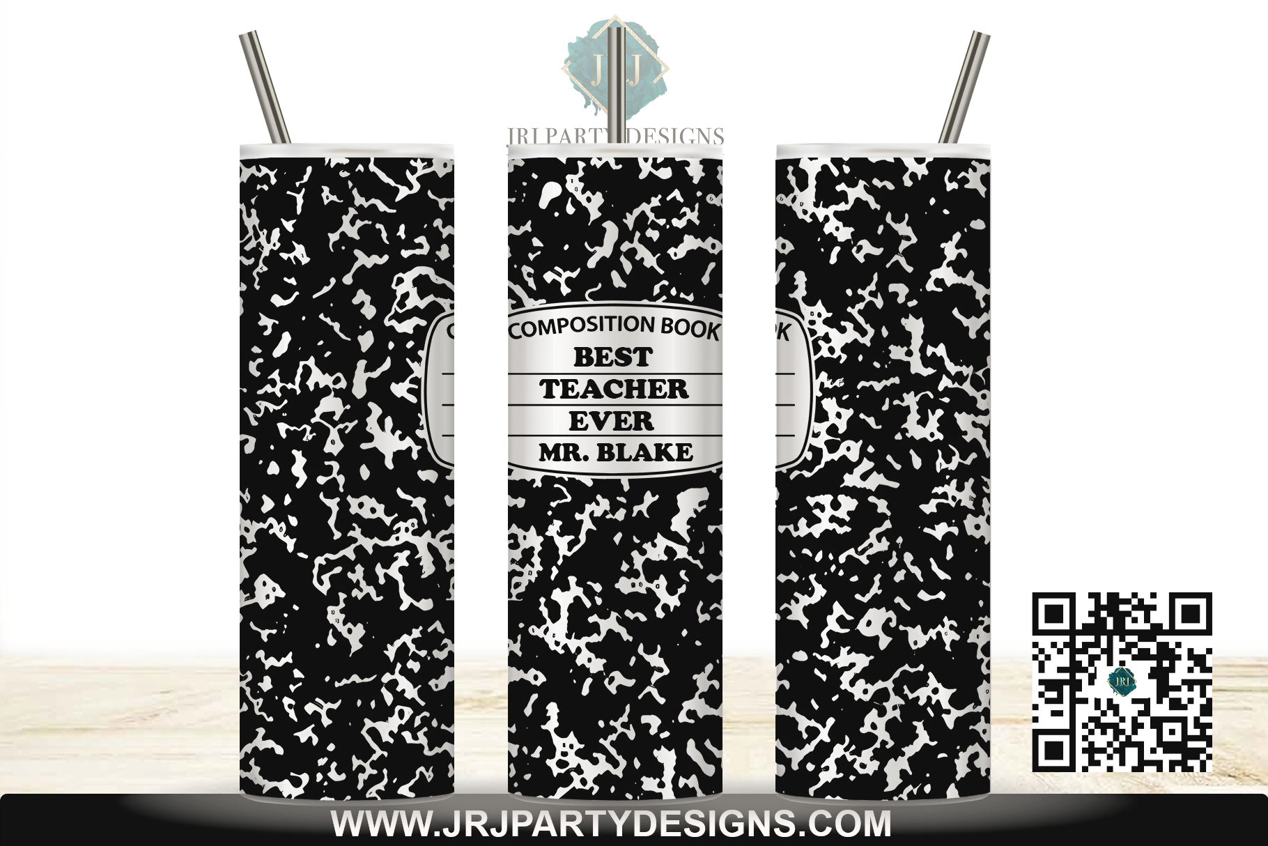 Composition Book Tumbler