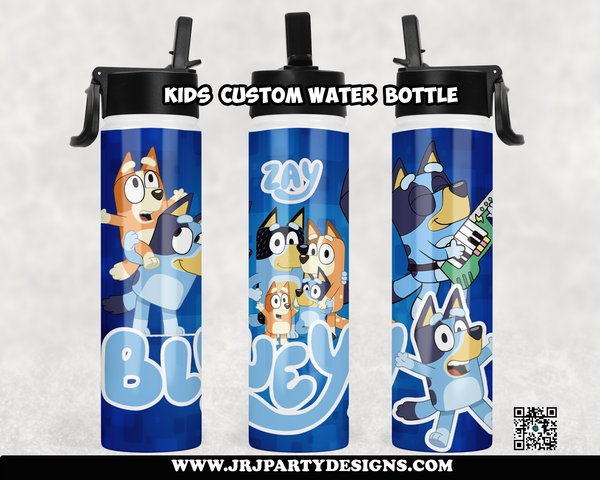 Kids Water Bottle - Personalize - Choose any theme