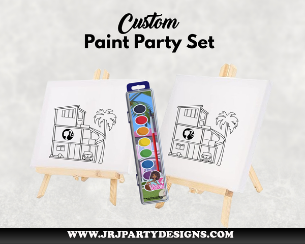 Custom Paint Party Set