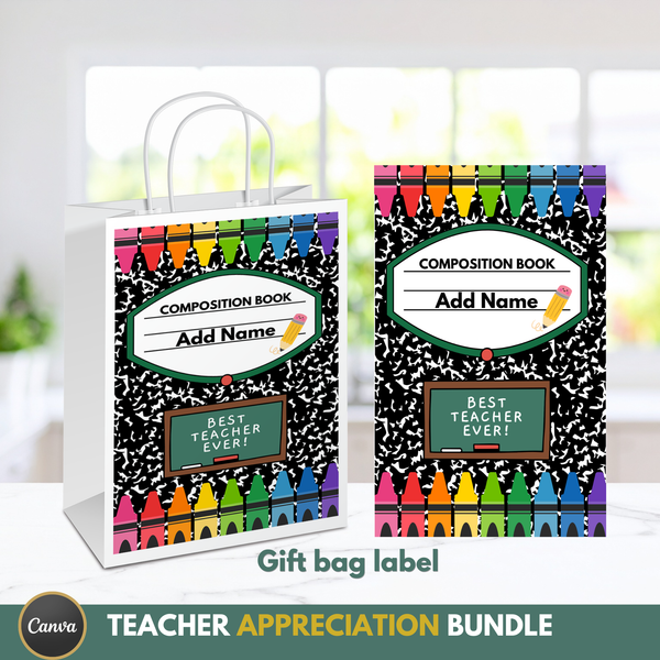 personalized teacher gift diy printable snack bundle for teacher appreciation week