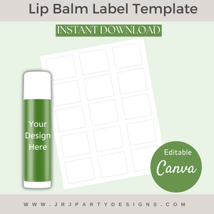 Lip Balm Label Template