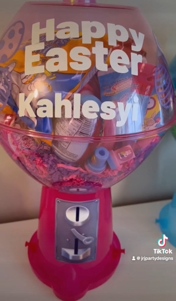 Easter Gumball Machine Gift Basket – JRJ Party Designs Inc.