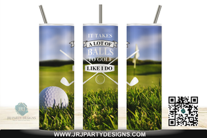 Father's Day Tumbler  - Golf