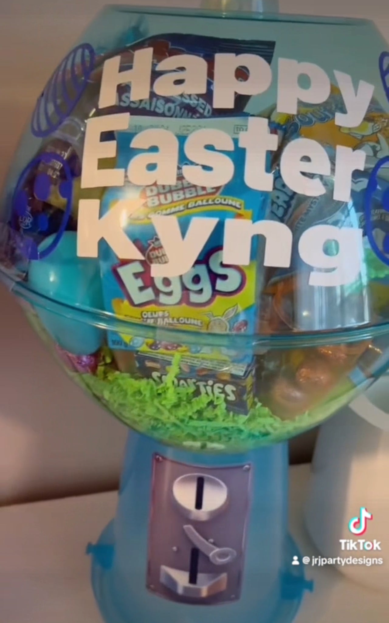 Easter Gumball Machine