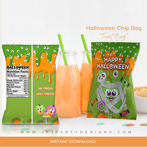 Custom Halloween Chip Bag Template
Custom Halloween Chip Bag Printable
Custom Halloween Chip Bag Label
Custom Halloween Chip Bag Wrapper
Trick or Treat Chip Bag &nbsp;
Halloween Party Favors&nbsp;
Spooky Halloween Snacks
Non Food Halloween Treats
Halloween School Favors