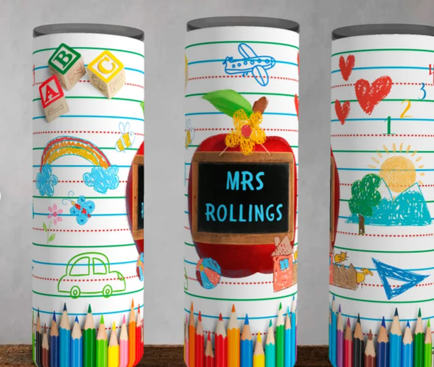 Personalized Teacher Tumbler