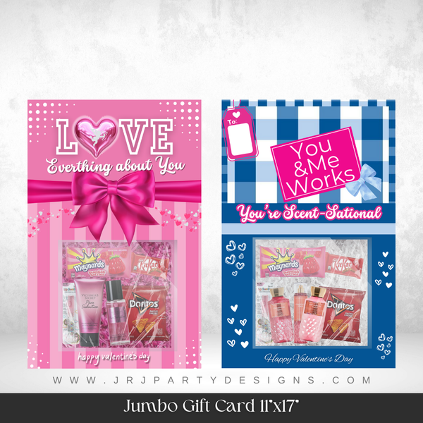 Viral Jumbo Valentine’s Day Card, Giant Valentine's Day Card, Valentine Treat Card