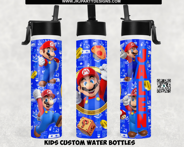 Kids Water Bottle - Personalize - Choose any theme