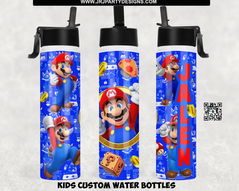 Kids Water Bottle - Personalize - Choose any theme