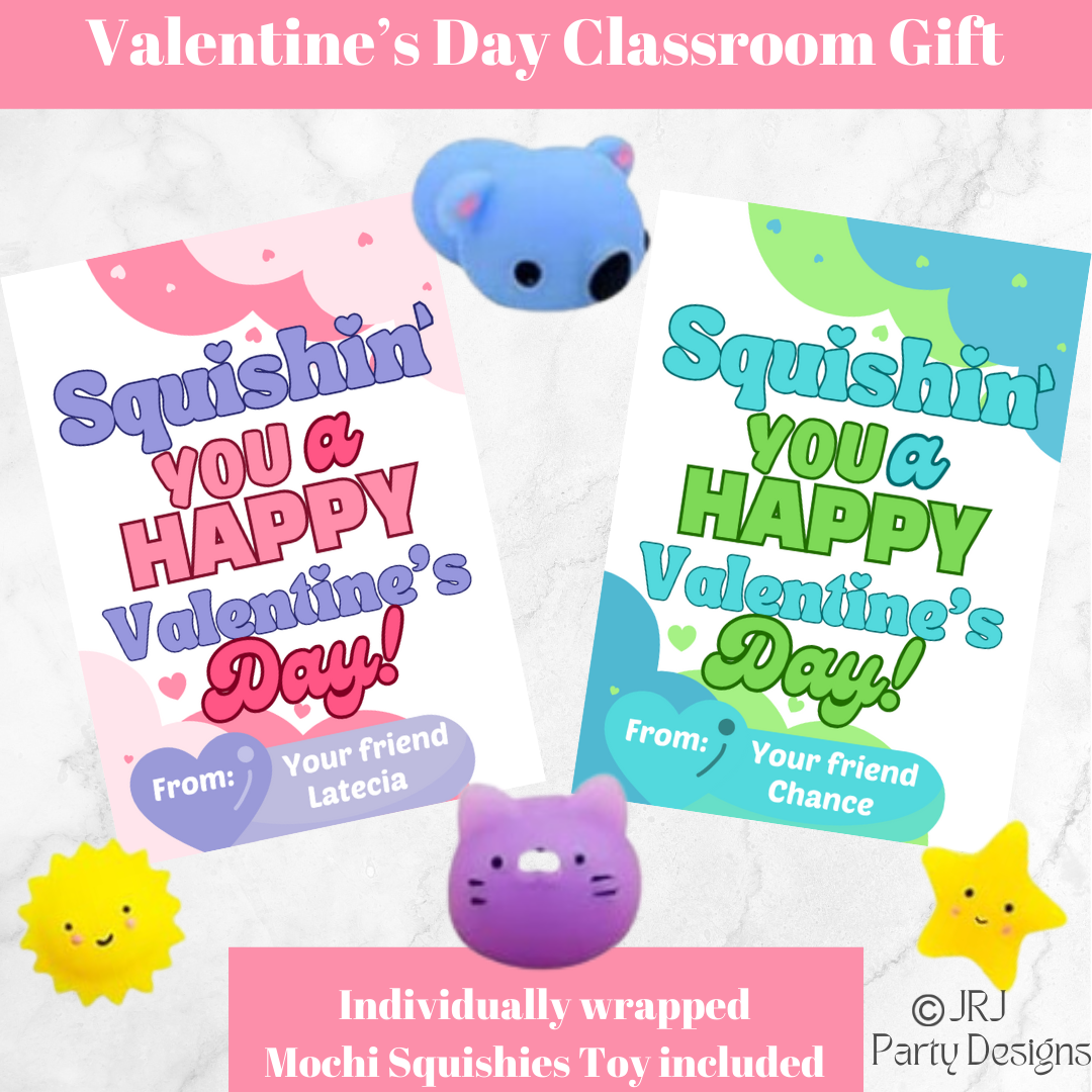 Squishy Valentine's Day Classroom Gifts