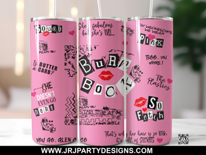 Burn Book Mean Girls 20oz Tumbler