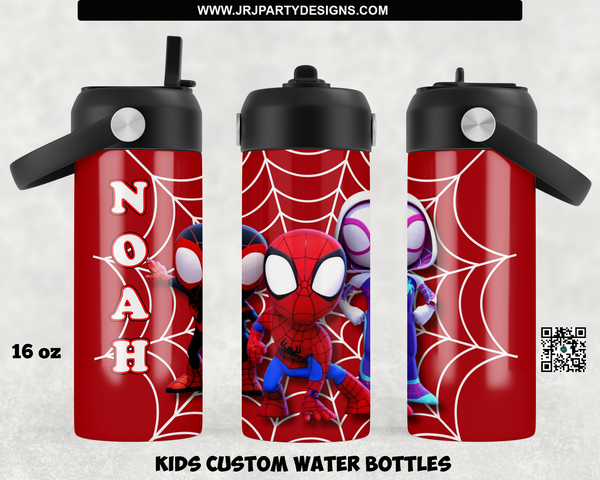 Kids Water Bottle - Personalize - Choose any theme