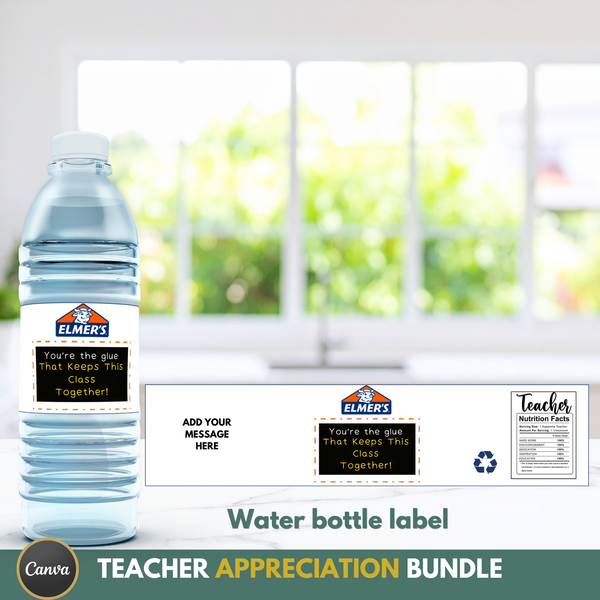 end of school year teacher gift printable bundle diy party favors for educators
