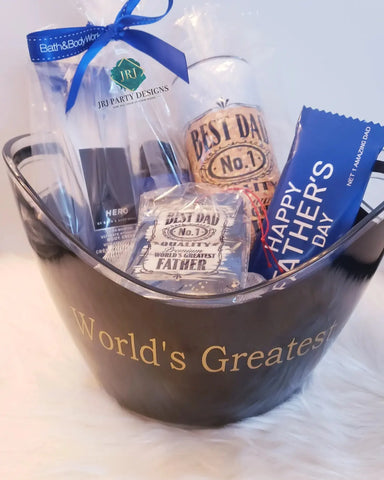 gifts for men, gifts for dad, fathers day gift basket, gift baskets for men