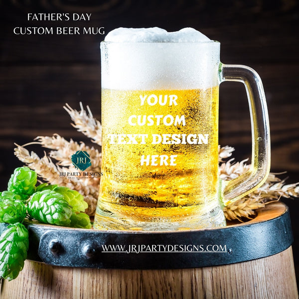 Custom Beer Mug