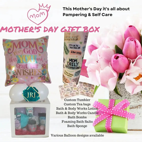 Mother's Day Self Care Balloon Box 