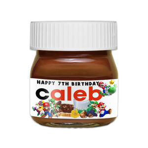 Personalized Mini Nutella Jar