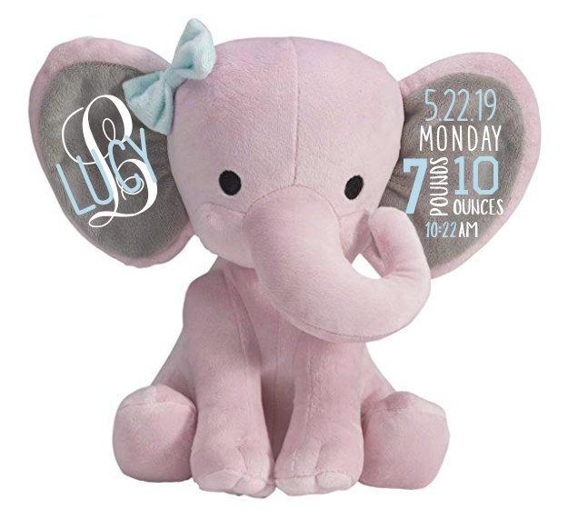 Personalized Baby Elephant