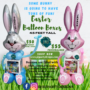 Easter Bunny Balloon Box